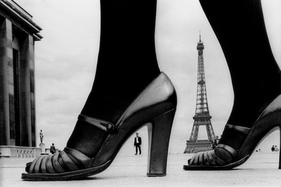1.Frank Horvat - 1974, Paris, shoe and Eiffel Tower