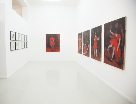 1. Gainon, vue de l'exposition © Galerie Eva Vautier